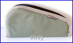 Allen Soft Pistol Zipper Case, OD Green, inside measures 11 x 6 MINT -UNUSED