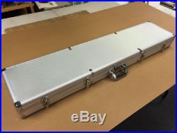 Aluminum Hard Gun Case Storage Foam Locking Carry Shotgun Rifle Airline Approved