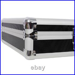 Aluminum New Framed Locking Gun Pistol HandGun Lock Box Hard Storage Carry Case Aluminum New Framed Locking Gun Pistol HandGun Lock Box Hard Storage Carry Case