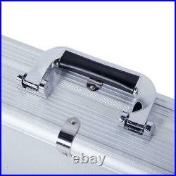 Aluminum New Framed Locking Gun Pistol HandGun Lock Box Hard Storage Carry Case