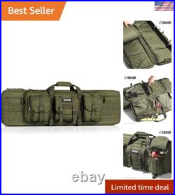 American Classic Tactical Double Long Gun Bag Pistol Transportation Case withBa