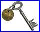 Antique_CHUBB_DETECTOR_Key_2_with_Hand_Engraved_GUN_CASE_TAG_ref_K260_01_qv