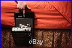 Arm Reach Defender Biometric Handgun Case Pistol Bedside Home Gun Vault Safe