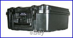 ArmourCase Waterproof 1550 case fits 5 Pistol + 20 mags foam + silica gel + name