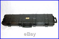 ArmourCase includes cubed pluck foam + nameplate equiv. Pelican 1750 rifle case
