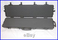 ArmourCase includes cubed pluck foam + nameplate equiv. Pelican 1750 rifle case