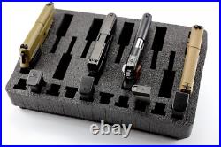 Armourcase HD Waterproof case with precut Pelican 1500 10 Pistol Gun case foam