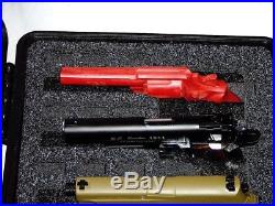 Armourcase Heavy Duty Waterproof + Pelican 1500 precut 5 Pistol Gun case foam