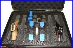 Armourcase includes HD precut Quickdraw foam 4 Pistol Gun case free nameplate