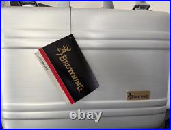 BROWNING Zero Halliburton Aluminum Gun Case CG140 VINTAGE-NEW