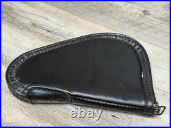 Baby Browning Black Vinyl Red Felt Padded Pistol Rug