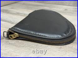 Baby Browning Black Vinyl Red Felt Padded Pistol Rug