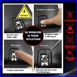 Biometric Handgun Safe Firearm Pistol Gun Case Fingerprint Fast Access Lock Box