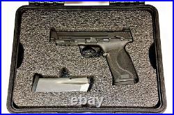 Black ArmourCase 1400 + precut foam fits Smith & Wesson M&P Pistol + nameplate