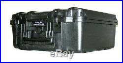 Black ArmourCase fits 4 large Revolver Pistols equiv. Pelican 1520 case +bonus