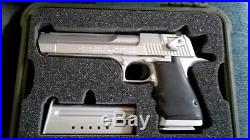 Black Armour 1400 Case includes Full Desert Eagle 50cal Pistol Foam + nameplate