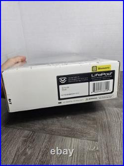 Black Biometric Handgun Lockbox Waterproof Portable Safe With Keypad & Scanner G