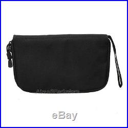Black Tactical Hunting Padded Hand Gun Pistol Carry Case Pouch Storage Bag 600D