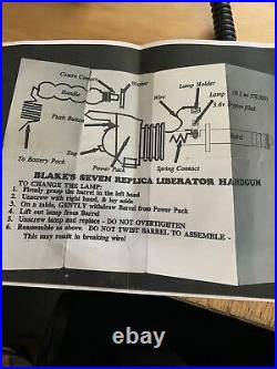 Blakes 7 Liberator Hand gun Prop Replicas 11 with Case Holster