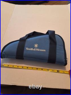 Bob Allen Smith & Wesson Blue Soft Pistol Case Size 13 Made in the USA Vintage