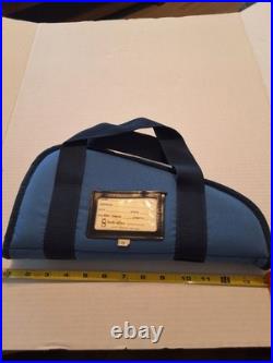 Bob Allen Smith & Wesson Blue Soft Pistol Case Size 13 Made in the USA Vintage