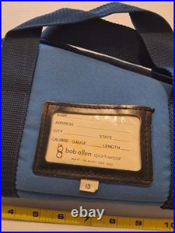 Bob Allen Smith & Wesson Blue Soft Pistol Case Size 13 Made in the USA Vintage