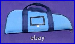 Bob Allen Smith & Wesson Blue Soft Pistol Case Size 18 Made in the USA Vintage