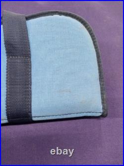 Bob Allen Smith & Wesson Blue Soft Pistol Case Size 18 Made in the USA Vintage