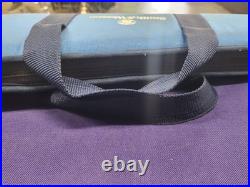 Bob Allen Smith & Wesson Blue Soft Pistol Case Size 18 Made in the USA Vintage