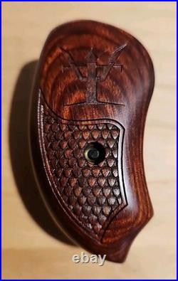 Bond Arms 3.5 Holster, Wooden Display Box, Plus 2 Custom Grips