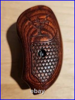 Bond Arms 3.5 Holster, Wooden Display Box, Plus 2 Custom Grips