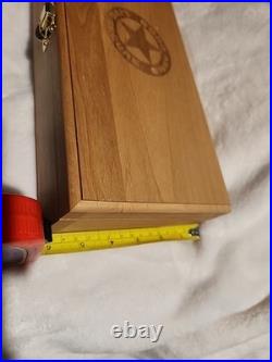 Bond Arms 3.5 Holster, Wooden Display Box, Plus 2 Custom Grips