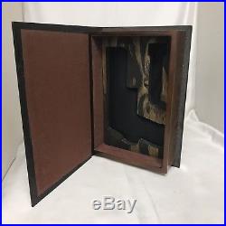 Book Box French Fitted For Sig P320 Full Medium Frame, Gun Display Or Concealed