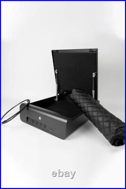 BoostedSafe Elite Fingerprint, Key & Digital Combo Safe Open Box New