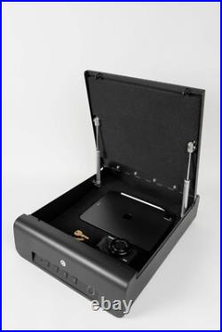 BoostedSafe Elite Fingerprint, Key & Digital Combo Safe Open Box New