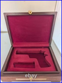 Browning 1911 Indian Rosewood gun Case Handmade Sheesham Box with Brass design