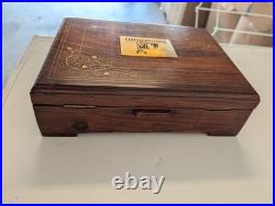 Browning 1911 Indian Rosewood gun Case Handmade Sheesham Box with Brass design