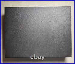 Browning Hi Power Leather Presentation Case with Key and Red Felt Interior