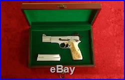 Browning Hi Power Wood Presentation Case Pistol Box FN High Power 9mm 40 S&W HP