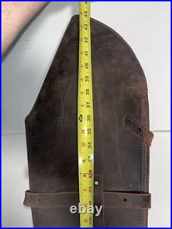 Buffalo Brand Leather Rifle Scabbard Hand Crafted Genuine Leather Rifle Holder