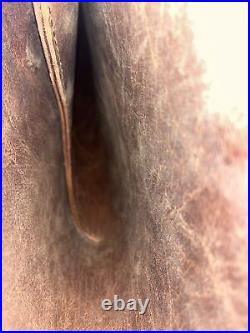 Buffalo Brand Leather Rifle Scabbard Hand Crafted Genuine Leather Rifle Holder