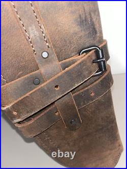 Buffalo Brand Leather Rifle Scabbard Hand Crafted Genuine Leather Rifle Holder