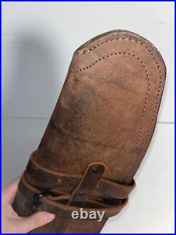 Buffalo Brand Leather Rifle Scabbard Hand Crafted Genuine Leather Rifle Holder