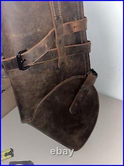 Buffalo Brand Leather Rifle Scabbard Hand Crafted Genuine Leather Rifle Holder