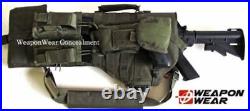 BugOut Tactical Rifle Scabbard Gun Case Pistol & Mag Pouch Included OD Green