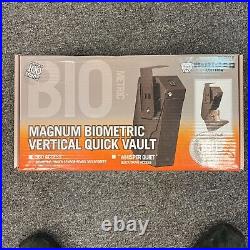 Bulldog Cases Magnum Biometric Vertical Quick Vault Black BD4065B NIB