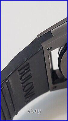 Bulova 98A162 Titanium Gun Metal Men's Accutron CURV Chronograph 262KHz Watch