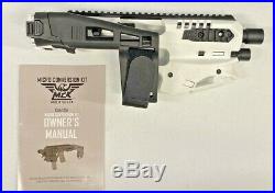CAA Glock MCK Micro Conversion Kit WHITE 17/19/19X/22/23/31/32/45 Gen 3-5