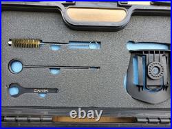 CANIK TP9 COMBAT ELITE PISTOL HARD CASE WithHOLSTER/ PLATES & ACCESSORIES