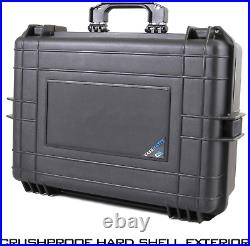 CASEMATIX 23 Customizable 7 Pistol Multiple Pistol Case TSA Approved Waterpro